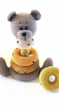 Bear stack toy