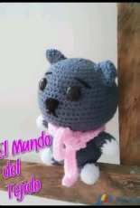 Gato con bufanda
