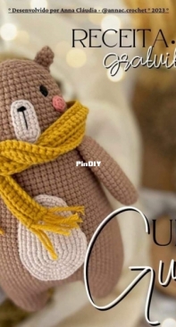 Annac Crochet - Anna Cláudia - Bear - Urso - Portuguese - Free
