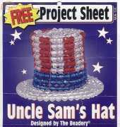 The Beadery - Uncle Sams Hat