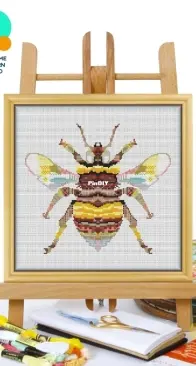 Awesome Pattern Studio - CS647 - Mandala Bumblebee XSD