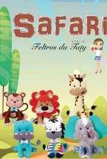 Feltros da Taty - Baby Safari - Felt - Portuguese