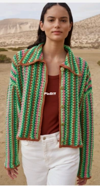 Lana Grossa - Shirt jacket Organico - Hemdjacke Organico - German