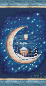 Milana Cross - Winter Moon by Alyona Milyukova