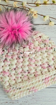 A Lil Loopy - ALilLoopy - Nikki Little - Snow Drifts Beanie