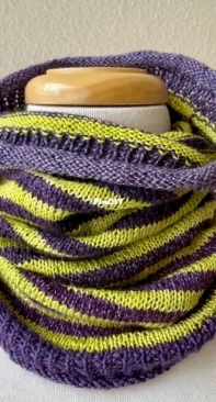 Stripy Cowl by Nick Davis