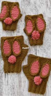 Willow Yarns - Renee Iverson - Honey Bunny Mitts - Free