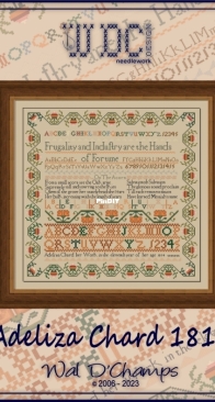 WDC Needlework Design® - Adeliza Chard 1814