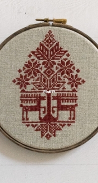 Modern Folk Embroidery - MFB016 - Underneath the Christmas Tree