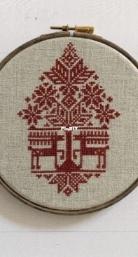 Modern Folk Embroidery - MFB016 - Underneath the Christmas Tree
