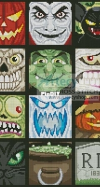 Artecy Cross Stitch - Halloween Minis