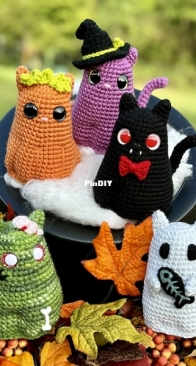 Serendipity Design - Amanda Ray - Chonky Halloween Cats