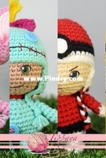 Tippaya - Little key Chains set 2