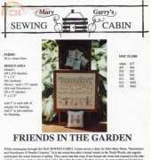 Mary Garrys Sewing Cabin -  Friends in the Garden