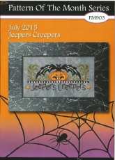 Stoney Creek Pattern Of The Month Series PM903 July 2015 - Halloween Jeepers Creepers
