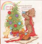 Designer Stitches PB13 Popcorn - Decorating the Tree