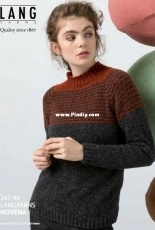 247-46 Lang Yarns Novena by LANGYARNS SWITZERLAND-English-German-French-Dutch