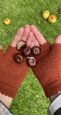 School Run Mittens by Laura Penrose