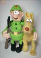 Nata 33 - Natalia Zagrebina - Good Soldier Petro and his faithful dog - Russian