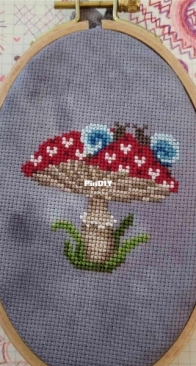 mushroom sweethearts  bad stitch