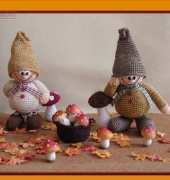 Babsies Hook - Barbara Saboth - Autum Garden Gnome - Dutch