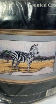 Janlynn 112-76 Zebra by Cathy Livingston XSD