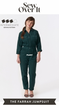 Sew Over It  - The Farrah Jumpsuit - English