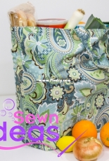 Sewn Ideas - Roomy Grocery Bag - Free