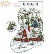 Needle Treasures 2981 Winter Dreams Stocking