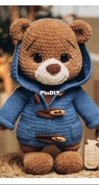 Easy Crochet Love / Parkaeva_HM - Anastasia Parkaeva - Bear Traveler