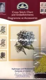 DMC 14297/22 - Hydrangeas and Bindweed