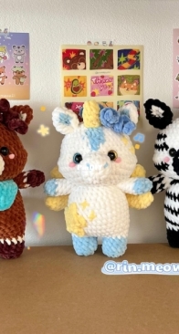 RIN Crochet - rin.meow21 - Linh Dang - Horse, Zebra and Unicorn