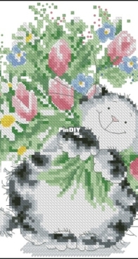 Flowers for You by Margaret Sherry from The World of Cross Stitching 188 PCS + XSD