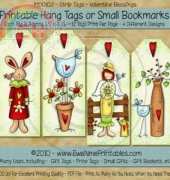 Printables-EweNme-Hang Tags or Small Bookmnarks