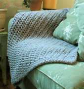 Lacy Chunky Throw by Wenlan Chia-Free