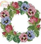 Ellen Maurer Stroh EMS 008 Viola Wreath