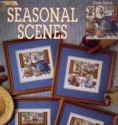 Leisure Arts Leaflet 2442 Seasonal Scenes