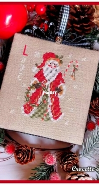 Crocette a gogo -  12 Christmas Vintage Series - Artwork 11 - Babbo Natale