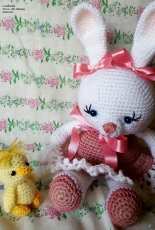 Coelhinha Dress Me Bunny Pattern