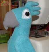 Blue Parrot-Unknow Designer /Hungarian