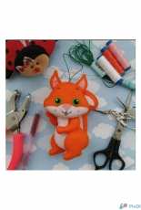 Rukodelion Chipmunk  Felt Pattern Russian Free
