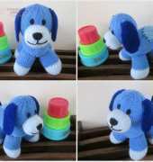 Blue puppy