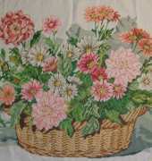 basket of flowers