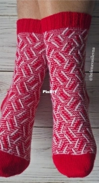 Volya Socks by Alena Malevitch - Russian, English free