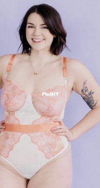 Madalynne Sew Lingerie - Godiva Bodysuit - Maddie Kulig - Size xs-5xl