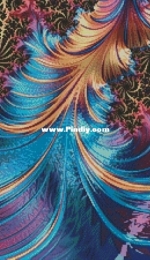 Artecy Cross Stitch - Fractal Feathers