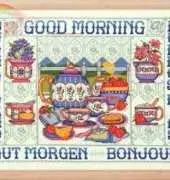 Design Works 9429 Good Morning by Joan Elliott XSD