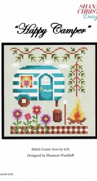 Shannon Christine Designs - Happy Camper, Happy Canoe, Happy Tent - PCS
