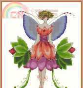 Nora Corbett NC197 Pixie Blossoms Collection - Azalea