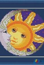 Sun and Moon by Ksenia Adonyeva / Kashirskaya